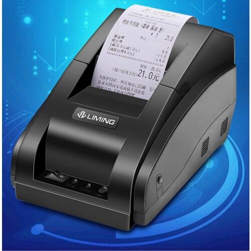 Wholesal High quality 58mm thermal printer Bill receipt machine printing speed 70mm / s USB interface Print resolution 203dpi