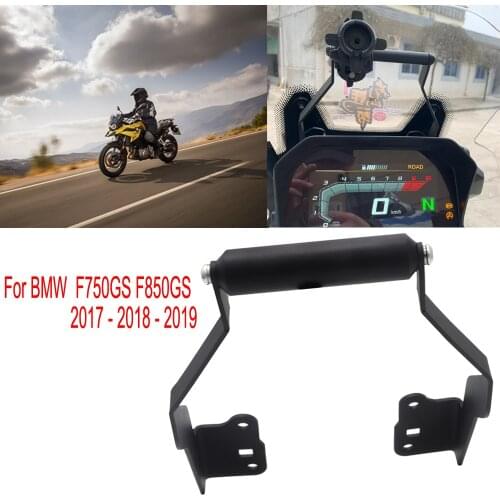 For BMW F750GS F850GS 2017-on Stand Holder Phone Mobile Phone GPS Plate Bracket F750GS F850GS 2017 2018 2019-ON