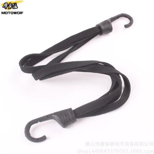 60-110CM Motorcycle Helmet Straps Motorcycle Accessories Hooks Luggage Retractable Elastic Rope Fixed Strap Helmet Luggage Net