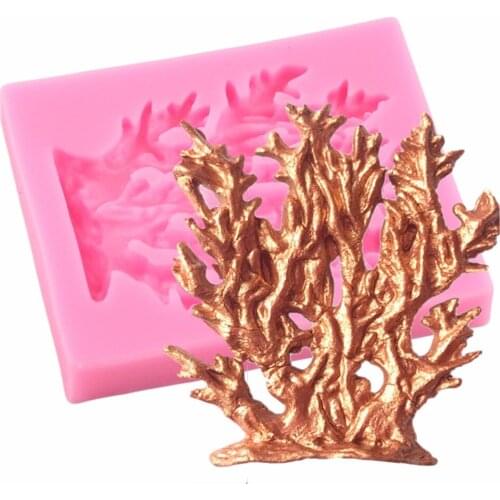 Sugarcraft Seaweed Silicone Mold Fondant Molds Cake Decorating Tools Cupcake Candy Chocolate Gumpaste Mould Kitchen Baking Mold