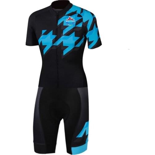 2020 Skinsuit Cycling Clothing one piece Bodysuit Ropa Ciclismo MTB Bike Clothing Men outdoor wear # SK201900021713