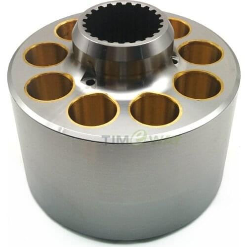 Cylinder Block HPV95 Hydraulic Pump Spare Parts PC200 6 PC200 7 PC220 7 PC120 6