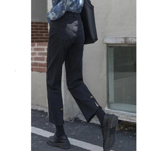 HDYXGF Women's Straight Trousers