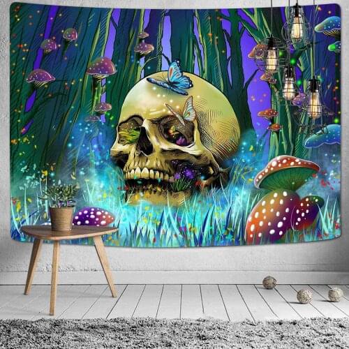 India Mandala Tapestry Wall Hanging Boho Decor Wall Cloth Tapestries Psychedelic Hippie Night Moon Tapestry Mandala Wall Carpet