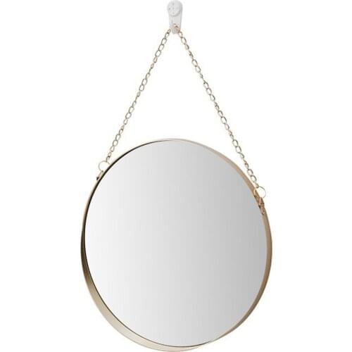 Innovative Art Decoration Round Makeup Mirror Dressing Bathroom Wall Hang Home Decor