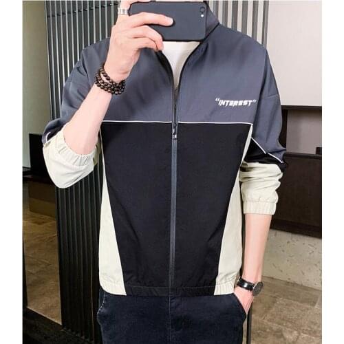 2021 New Jacket Autumn Casual Outwear Jackets Mens Outwear Slim Fit High Quality
