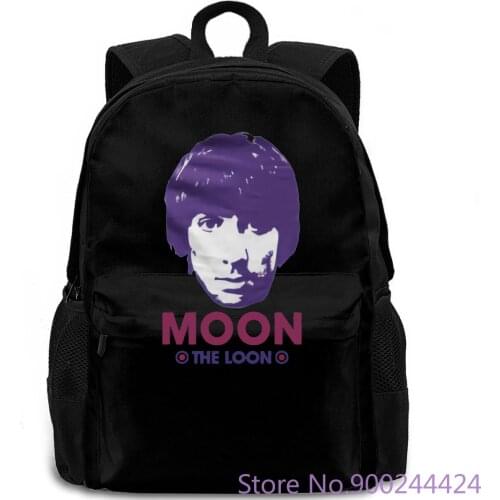 Keith Moon The Who drummer 60s music rock n roll mods mod small faces 2019 Brand Men Fashion backpack