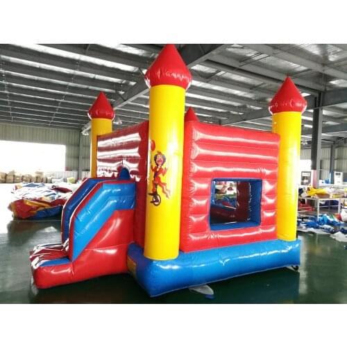 Inflatable trampoline bouncy house birthday gift for kids