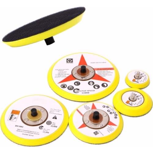 New Sell 2inch Polishing Sander Backer Plate Napping Hook Loop Sanding Disc Pad