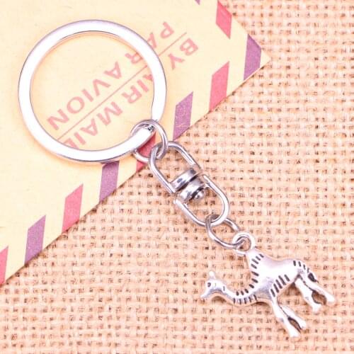 New Fashion Keychain 22x20mm camel Pendants DIY Men Jewelry Car Key Chain Ring Holder Souvenir For Gift