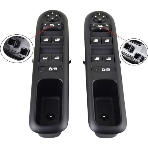 96644917XT Window Lifter Switch 96644915XT 96650621ZD 6490.QY Car Accessories For Peugeot 3008 5008 2009-2016