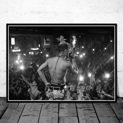 Posters And Prints Xxxtentacion Music Rapper Singer Pictures On The Wall Canvas Painting Hip Hop Decorative Home Decor Quadro