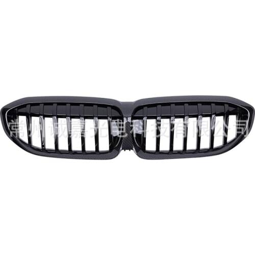 Suitable for Bmws Its G20 G28 Refit Semi Carbon Grille, New 3-series Single Wire Mesh