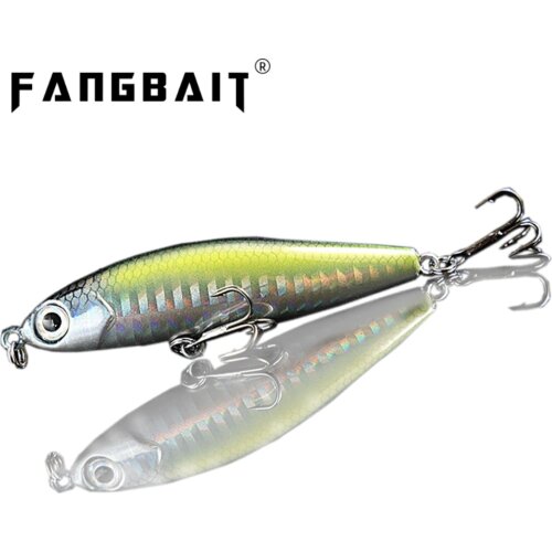 Fangbait Fishing lure Pencil bait 14g 70mm Swing Sinking stickbait Sinking Pencil hard lure fit bass trout pike perch seabass