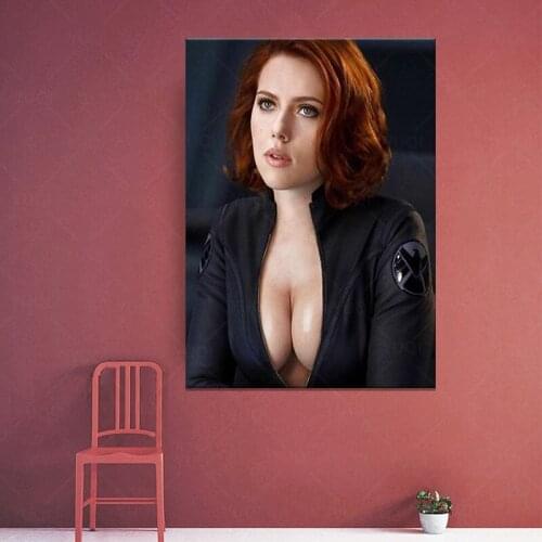 Scarlett Johansson Movie HD Star Wall Art Home Decor Canvas Painting Art Nordic Decoration Room Poster