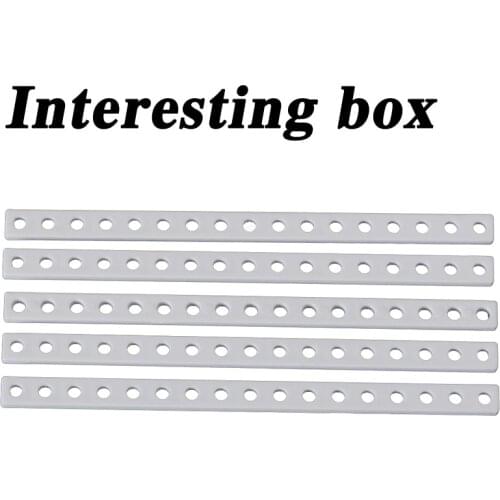 Connecting rod Fixed rod DIY technology production Model material Round hole Plastic strip 1114