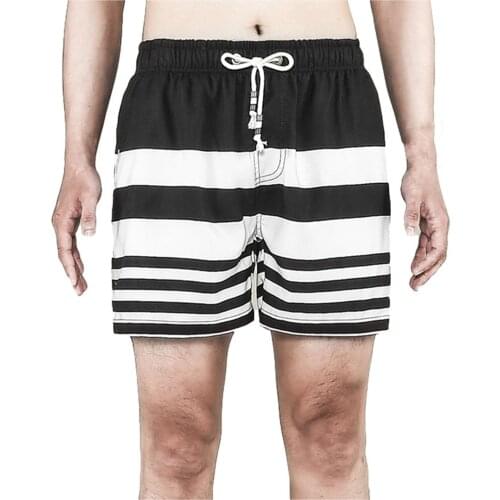 Sport Baseball Shorts For Men Striped Quick-dry Sweat Gym Athletic Shorts For Men Running Pants