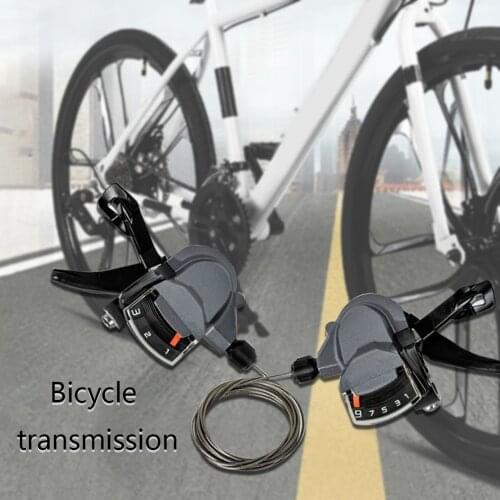 1 Pair Bike Speeds Shifter Trigger Adjustable Bicycle Transmission M4000 Finger Dialing Accessory