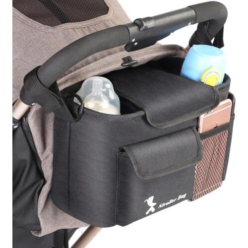 High Quality Baby Stroller Hanging Bag Storage Bag Baby Stroller Mommy Bag Trolley Accessories Hanging Bag