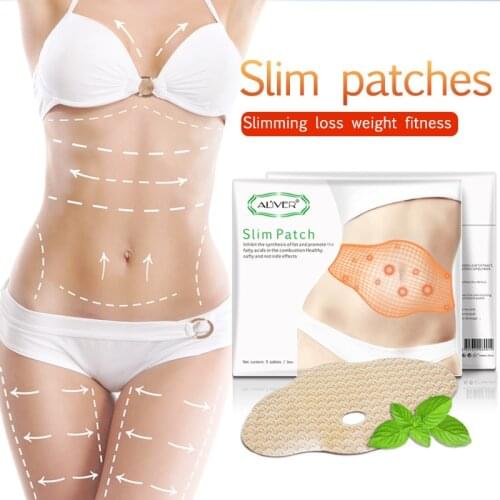 5/10/15pcslot Belly Slim Patch Abdomen Slimming Fat Burning Navel Stick Weight Loss Slimer Tool Wonder Hot Quick Slimming Patch