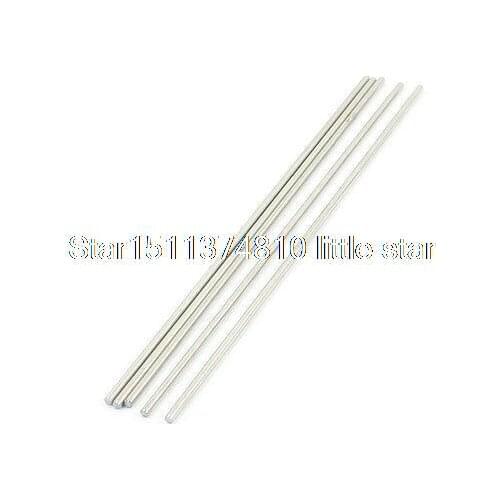 5PCS RC Smart Car Toy Parts Stainless Steel Round Bar Shaft 130x 2mm