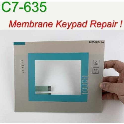 6ES7635-3SE00-0AE3 6ES7 635-3SE00-0AE3 Membrane Keypad For SIMATIC C7-635 Repair, HAVE IN STOCK