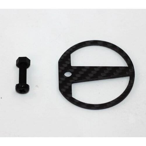 ACEOFFIX 2 Patterns For Brompton Bike Carbon Fender Disc Cable Fender Line For Brompton Bicycle Accessories