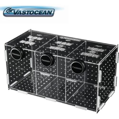 Vastocean magnetic combined acrylic hatching isolation box breeding box fish tank isolation box ovipositor