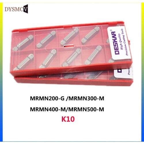 DESKAR 100% original MRMN200 MRMN300-K10 carbide inserts, high-quality inserts, grooving inserts for aluminum CNC turning tools