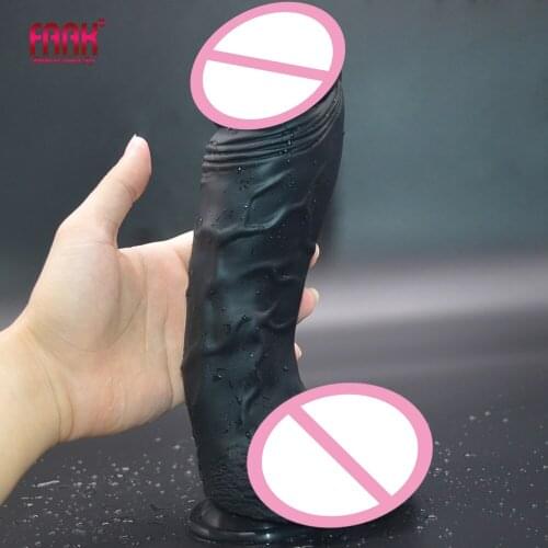 FAAK huge realistic dildos silicone penis suction 2.36" thick sex toys for women lesbian masturbate couple flirting sex shop