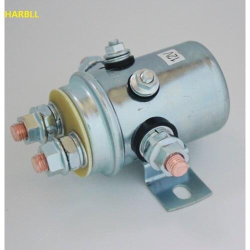 HARBLL 2 PCS 12V SOLENOID RELAY SWITCH For INDUSTRIAL GOLF CART WINCH MOTOR 4x4 4WD OFFROAD ATV UTV