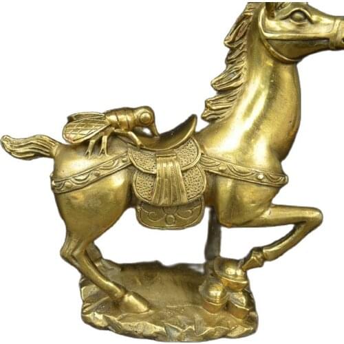China Feng Shui Decoration Copper Horse, Lucky Evil Home Furnishing