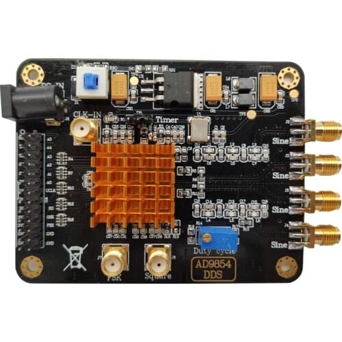 Signal generator module AD9854 high-speed DDS module Signal source Sine wave square wave signal generator
