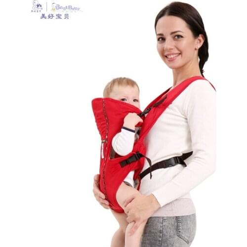 Portable Baby Carrier Ergonomic Baby Kangaroo Carrier Baby 360 Wrap Sling Infant Newborn Canguru Cradle Backpacks with Organizer