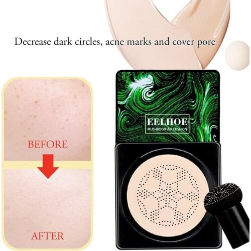 Mushroom Cushion BB Air Cushion Lightweight Concealer Beauty Cream Foundation Long-lasting Waterproof CC Cream Face Makeup