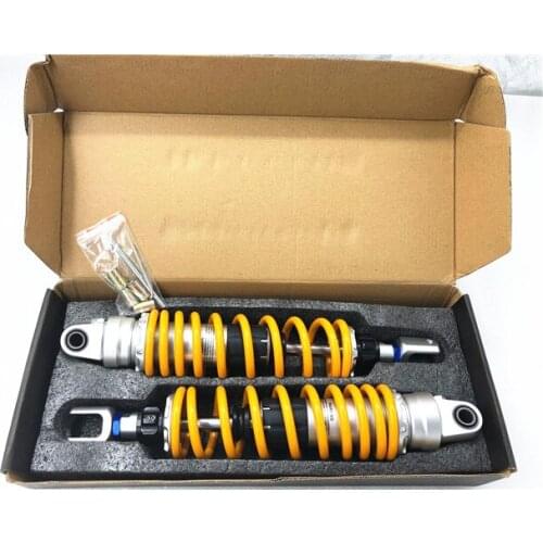 RFY 2piece 345MM 350MM Spring 8MM MOTORCYCLE SHOCK ABSORBERS FOR Honda/Yamaha/Suzuki/Kawasaki/Dirt bikes/ ATV yellow