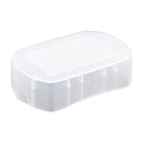 2pcs Bounce Flash Diffuser Softbox for 600EX-RT 600EX Speedlite White Flash light diffusers