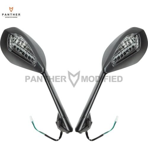 Amber LED Turn Signal Lights Motorcycle Rear view Mirror case for Ducati Panigale 1199 S R 2012-2014 899 2014-2015