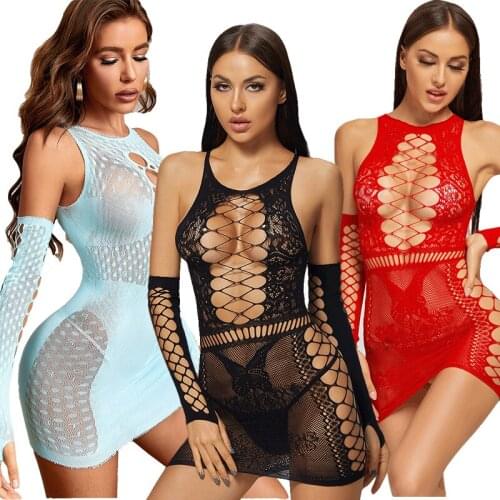 Porno Sexy Lingerie Lenceria Sensual Mujer Babydolls Fishnet Lenceria Mujer Erotic Langerie Feminina Lenceria Free Size ZH015