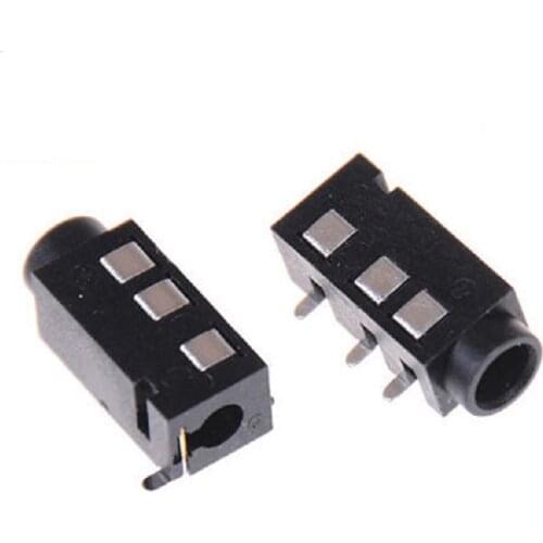1000PCS DIP PJ320A 3.5MM Headphone Audio Socket PJ-320A PJ320 PJ-320 4 pins Audio interface