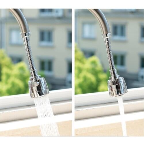 2 Modes 360 Rotary Stainless Tap Connector Water Saving Shower Spray Nozzle Filter Water Faucet Bubbler Aerator kitchen Bubbler