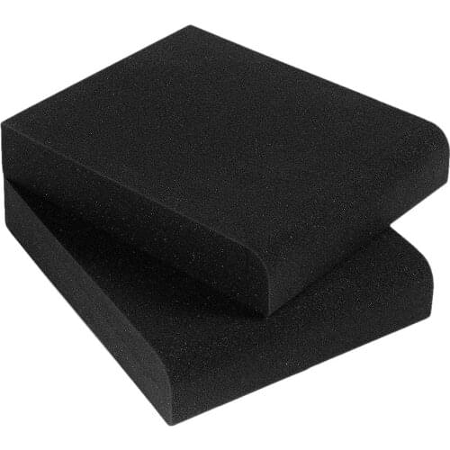 2pcs Small Speaker Isolation Pad High-density Sound Frame Foams Cushion