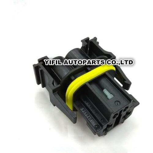 4 Pin/Way Waterproof Fan Plug Connector For Mercedes-Benz GLE GLC CLS Class C Class B For BMW 1 Series 2 Series 3 Series