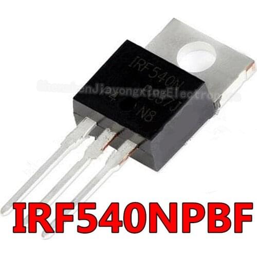 5-20PCS IRF540N IRF540 TO220 540 IRF540NPBF TO-220 New and Original IC Chipset