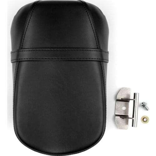 Areyourshop Motorcycle For Kawasaki Vulcan 650 VN650 2015 2016 2017 2017 Rear Passenger Pillion Pad Seat Cover Black Motor Parts