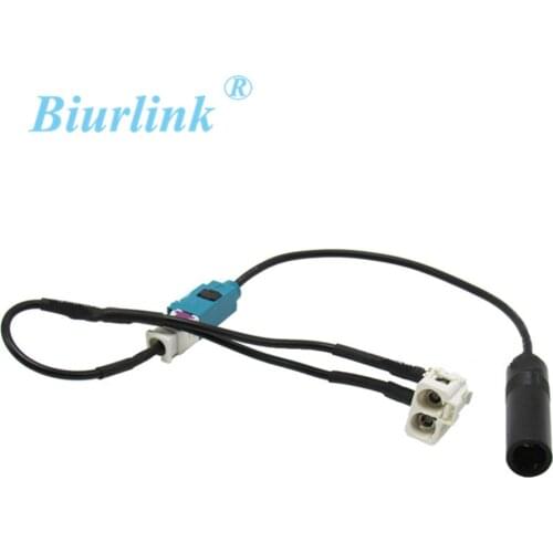 Car Radio Farka Female Male Aerial Antenna Adapter Cable For Volkswagen