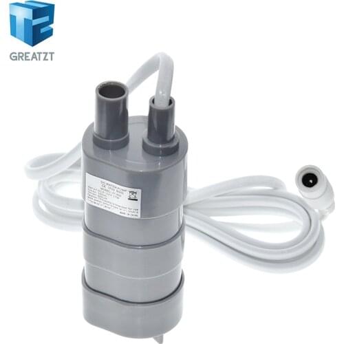 DC 12V 600L/H high pressure Dc Submersible water Pump Three-wire Micro Motor Water Pump with adapter 5.5X2.1 USB