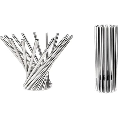 Home Stainless Steel Foldable Fruit Basket Tray Multi Removable Fruit Tray