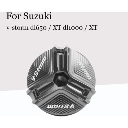 For Suzuki V-storm Dl650 / XT Dl1000 / XT Motorcycle Modification Oil Cover Screw Cover Accessories Parts of Moped