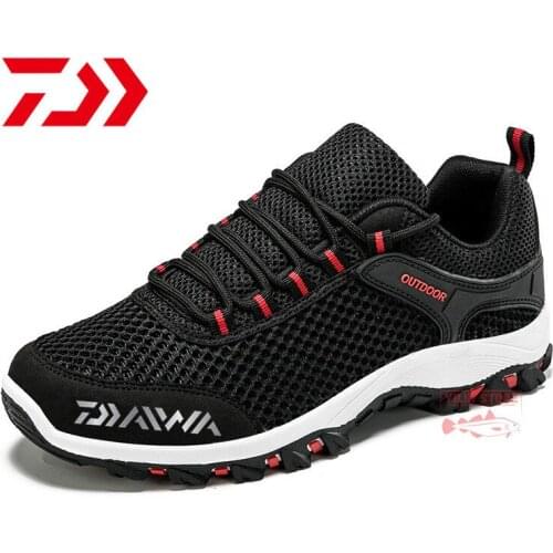 2021 Daiwa Fishing Shoes Men Non-slip Breathable Shoes Dawa Outdoor Running Shoes Camping Hiking Shoes Casual Shoes SIZE 39-46